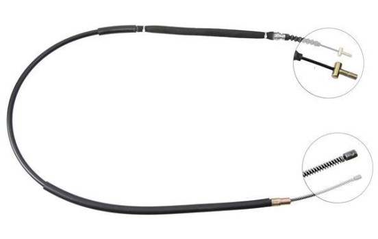Tirette à câble, frein de stationnement K11626 ABS