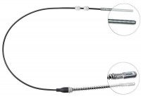 Tirette à câble, frein de stationnement K12027 ABS