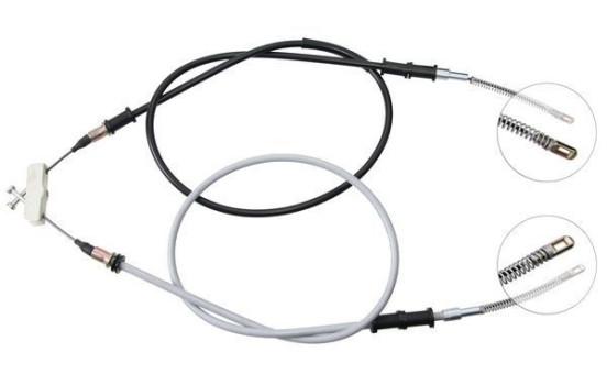 Tirette à câble, frein de stationnement K12056 ABS
