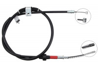 Tirette à câble, frein de stationnement K12089 ABS
