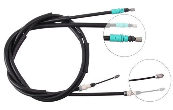 Tirette à câble, frein de stationnement K12246 ABS