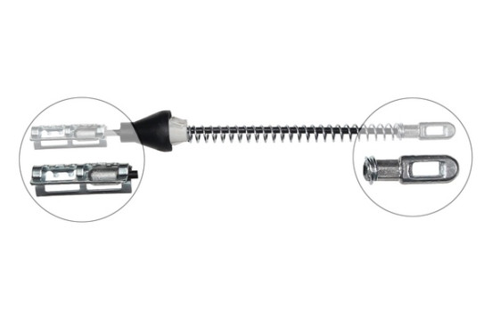 Tirette à câble, frein de stationnement K13884 ABS