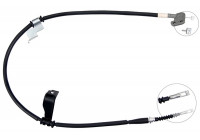 Tirette à câble, frein de stationnement K15002 ABS