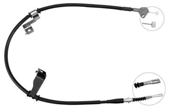 Tirette à câble, frein de stationnement K15003 ABS