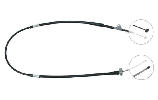 Tirette à câble, frein de stationnement K16048 ABS