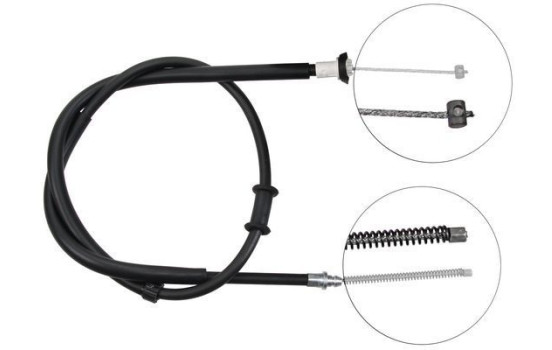 Tirette à câble, frein de stationnement K16898 ABS