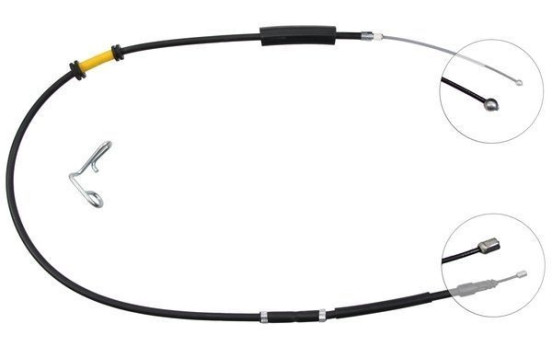 Tirette à câble, frein de stationnement K17138 ABS