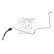 Flexible de frein 185682 FEBI