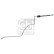Flexible de frein 185682 FEBI, Vignette 2