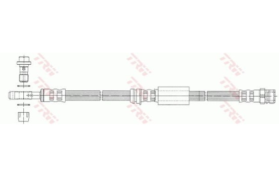 Flexible de frein PHD1014 TRW, Image 2