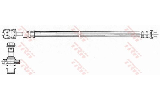 Flexible de frein PHD484 TRW, Image 2