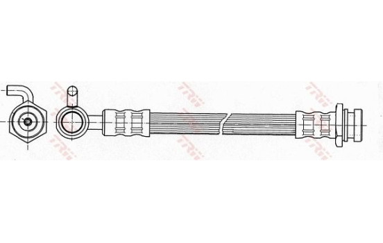 Flexible de frein PHD647 TRW
