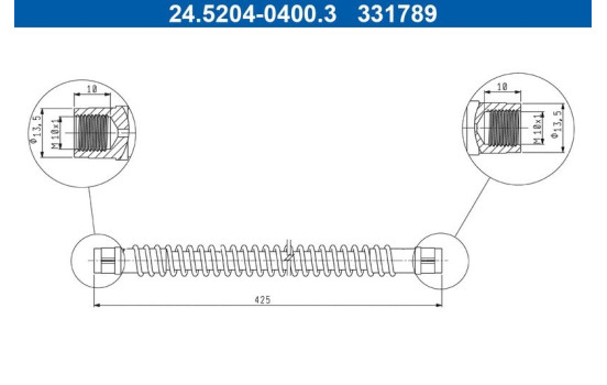 Flexible de frein, Image 2