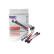 Jeu de flexibles de frein en acier EBC BLA1060-4L (tressés en acier inoxydable)