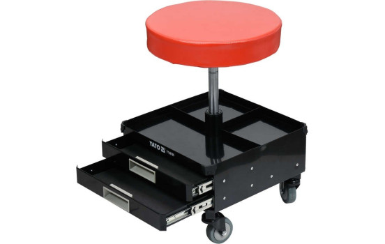 Yato workshop stool with storage drawers, Image 3
