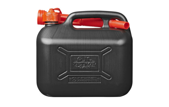 5L black plastic jerrycan UN approved, Image 2