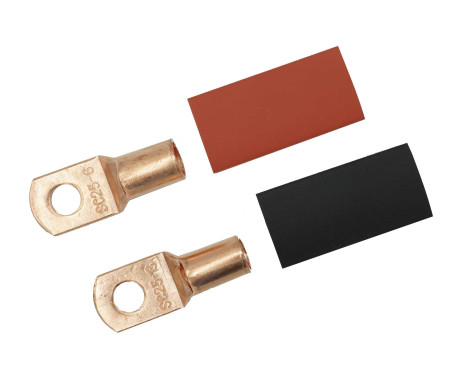 AUDIO SYSTEM Copper Ring Cable Lug For cable diameter: 20 mm², hole size: 6 mm
