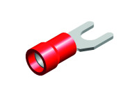 cable fork 5 pieces 0.5x1.5 m5 red in blister