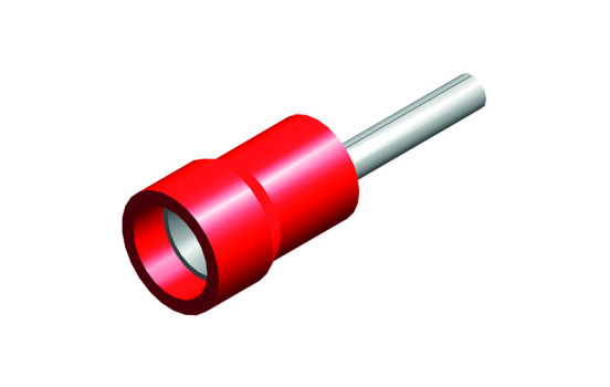 cable lug 0.5x1.5 red 5 pieces in blister