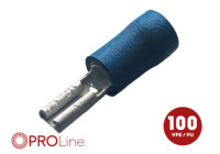 Cable lug 2.8x0.8 blue (100 pieces) ACV PROLine