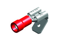 cable lug 5 pcs. 6.3x0.8 male red 5 pieces in blister