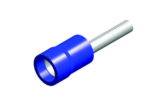 cable lug 5 pieces 1.5x2.5 blue in blister