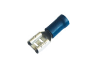 cable lug 5 pieces 6.3x0.8 blue in blister