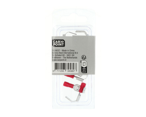 Carpoint Branch Flat Plug 561 Red 10 Pieces, Image 4