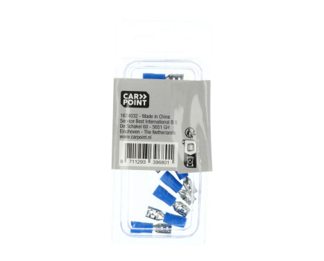 Carpoint Flat plug sleeve 742 Blue 4.8x0.5mm 10 Pieces, Image 4
