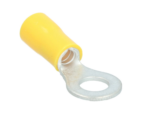 Carpoint Ring Cable Lug 676 Yellow M6 10 Pieces