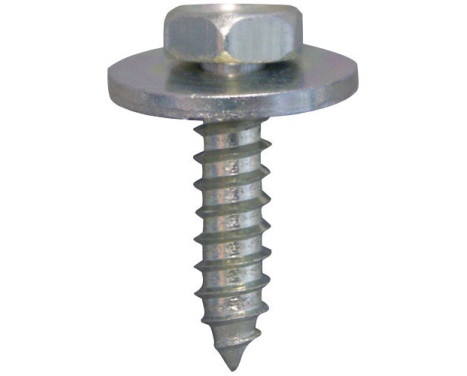 Plate bolt 4.8x19mm galvanized - 5 pcs