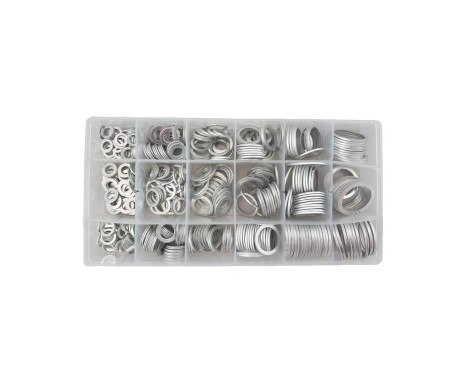 Aluminum Rings Assortment 450-piece, Image 3