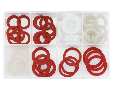 Assortment Carterstopringen nylon and fiber 60 pieces