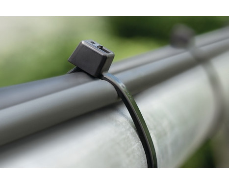 HellermannTyton Cable Tie 150x3.5mm UV Black (100 Pieces)