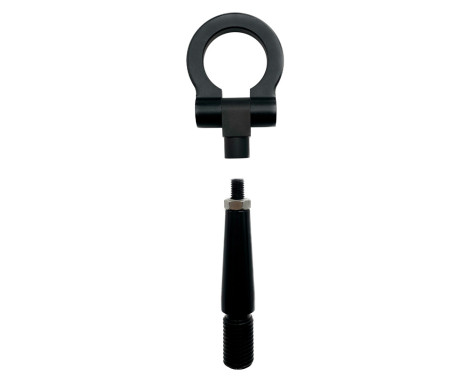 Simoni Racing Towing Eye - Metal - Black - Length 23.7cm - 300g, Image 2