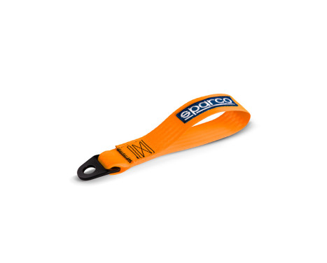 Sparco Performance Towing Eye Belt - Fluo Orange - 3000 kg