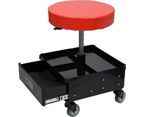 Yato workshop stool with storage drawers, Image 2