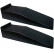 Plastic ramps - black - set of 2 pieces (Height 17cm)