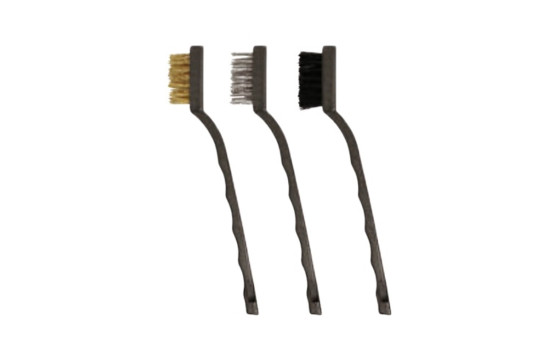 Precision Steel Brush Set 3-Piece