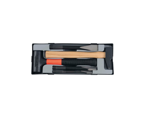 Hammer & chisel set 5 pieces