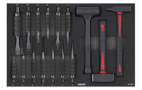 Sonic Hammer & Pin Driver Set 16 Piece