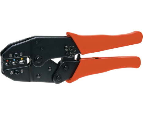 Crimping pliers for insulated contacts