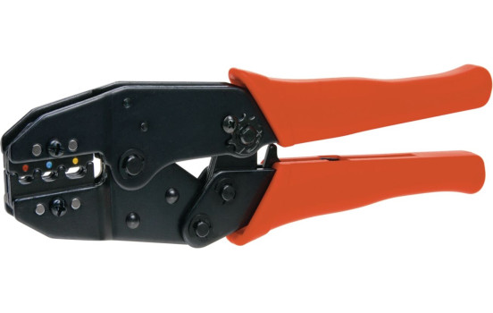 Crimping pliers for insulated contacts