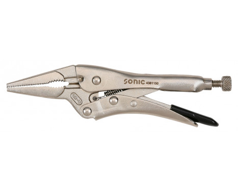 Locking pliers adjustable long jaw 150mmL