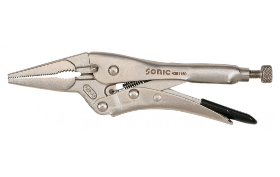 Locking pliers adjustable long jaw 150mmL