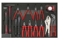 Sonic Hammer & Pliers Set (9 German) 15-piece