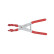 Spark plug wire pliers