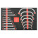 17pc Gear wrench & half-moon wrench set (EVA), Thumbnail 2
