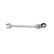 Flexible open-end ratchet wrench 18 mm