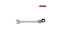 Flexible open-end ratchet wrench 9/16" 14mm